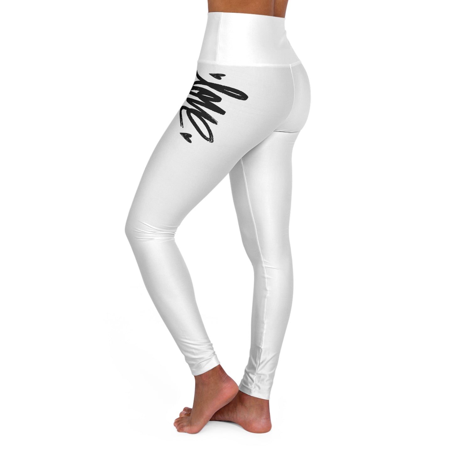 High Waisted Yoga Leggings (AOP)