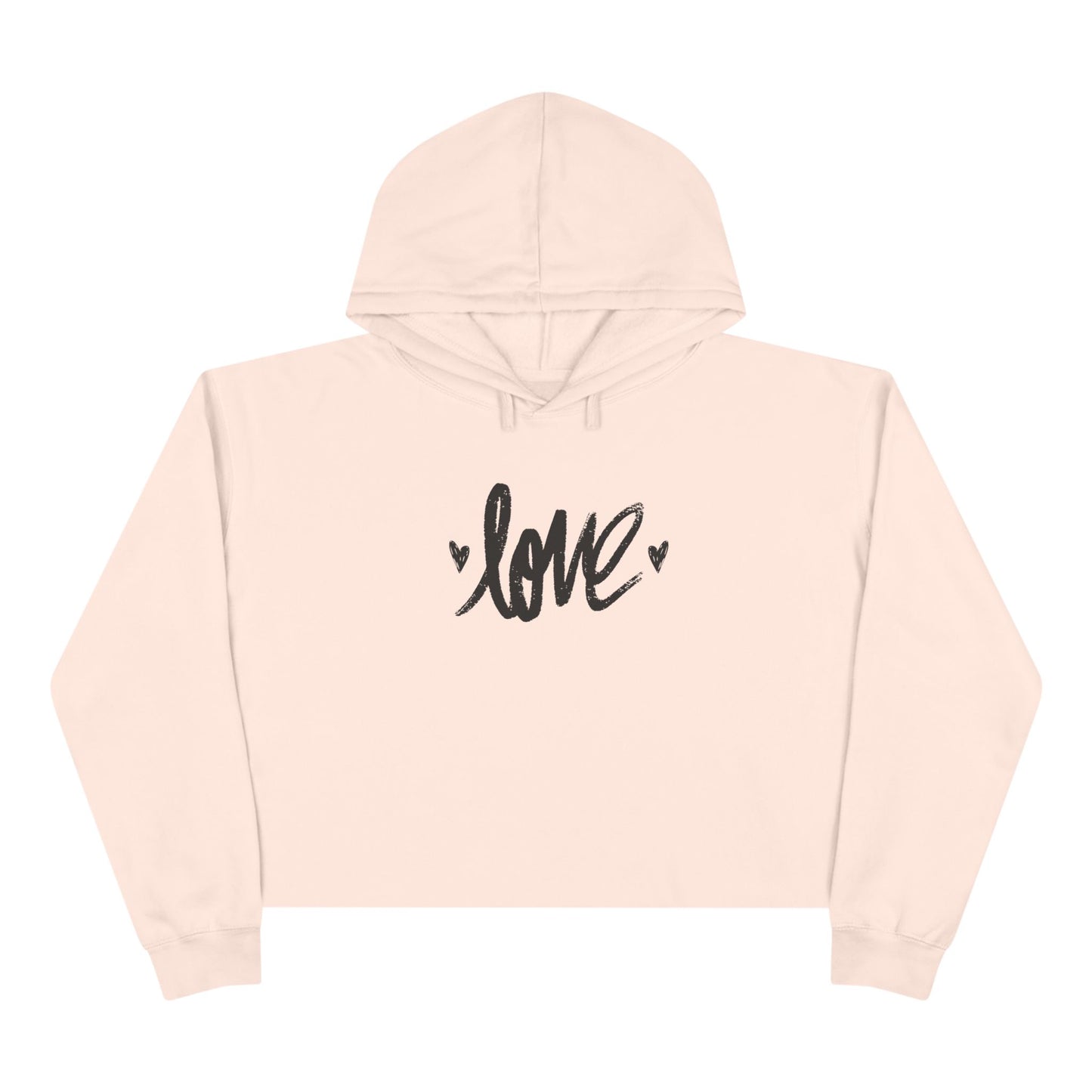 Love Crop Hoodie