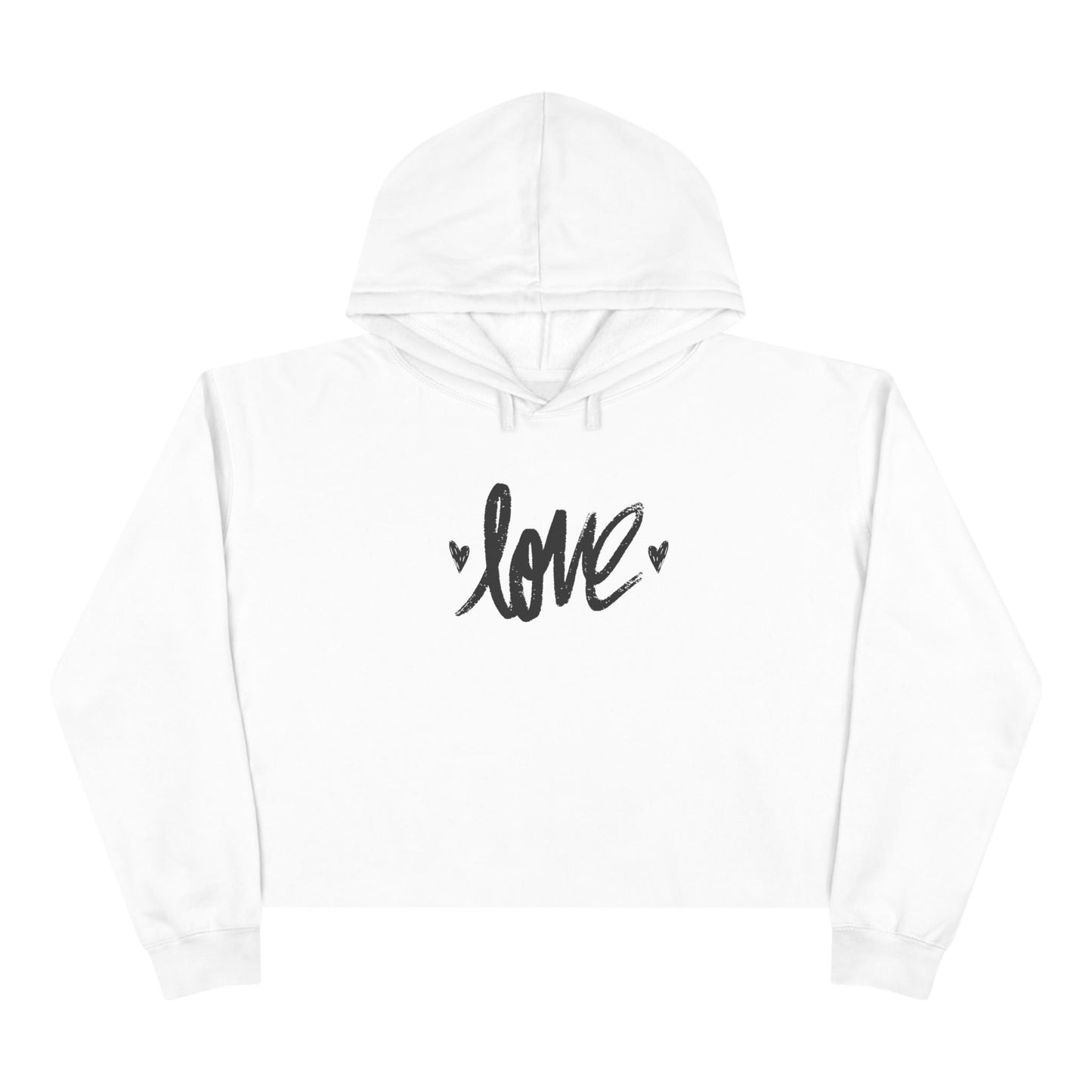 Love Crop Hoodie