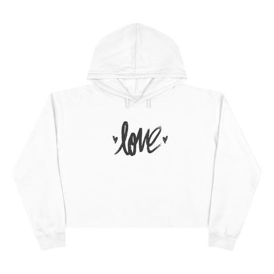 Love Crop Hoodie